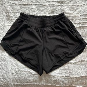 Lululemon hotty hot running short.